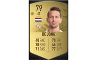 De Jong card rating (image via EA Sports)
